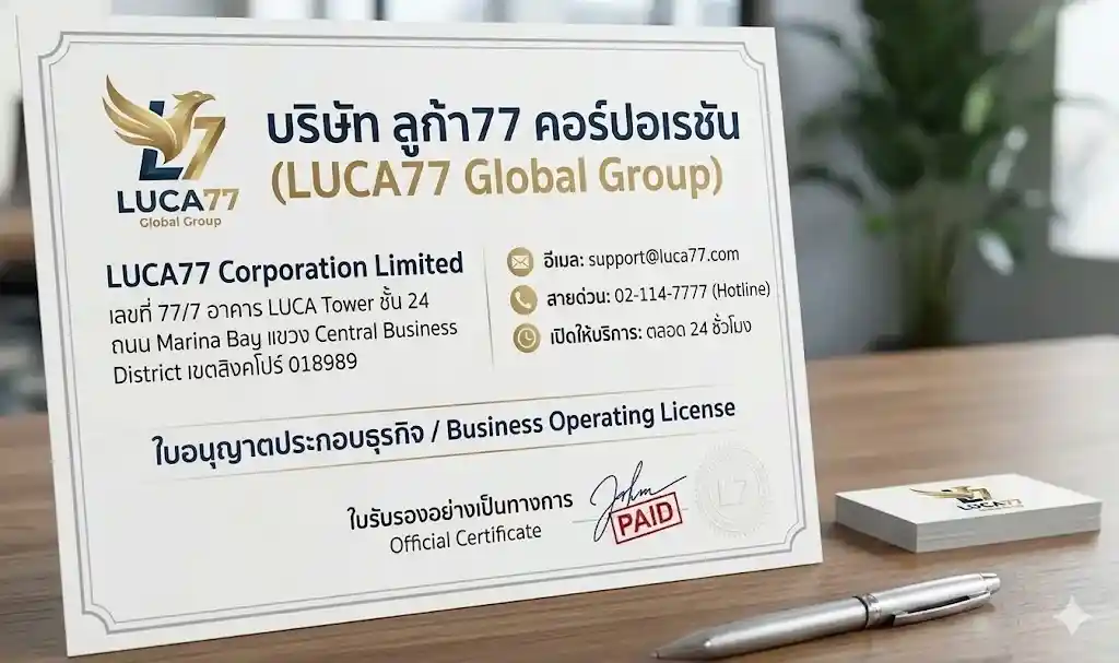 ข้อมูลการติดต่ออย่างเป็นทางการ (Official Contact Information)-luca77